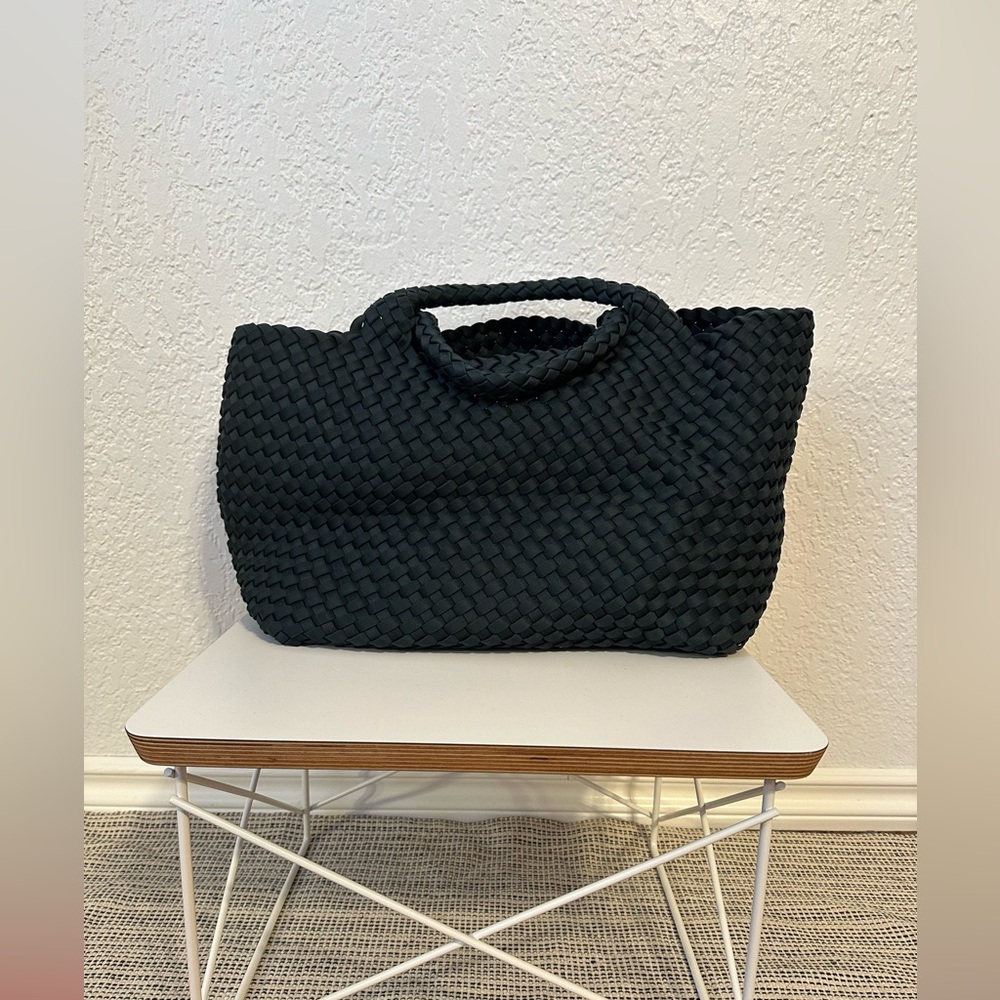 Naghedi St. Barths Medium Tote in Oceana - Picture 9 of 16